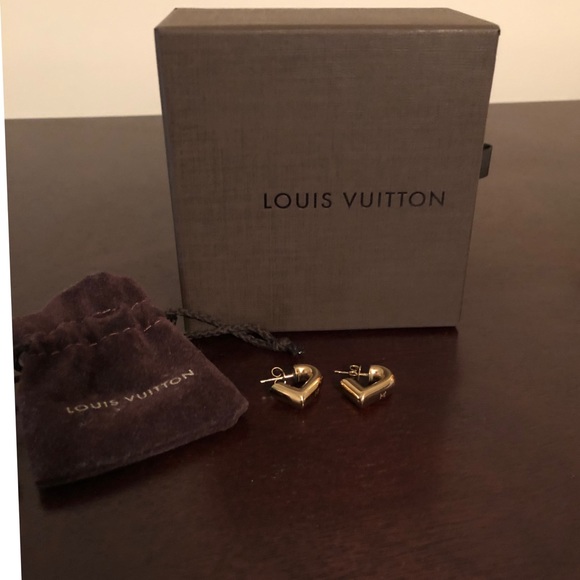 Authentic Louis Vuitton Earrings - Picture 1 of 8